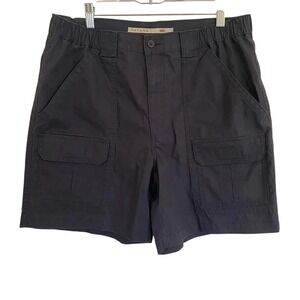 SAVANE Blue Gray Cargo Hiking Camping Outdoor Shorts‎ Size 34 Inseam 7" Men's